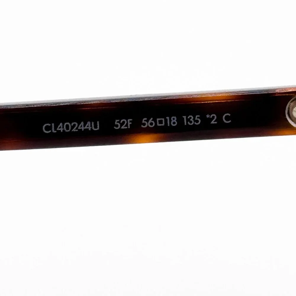 NEW CELINE CL 40244U 52F WOMEN HAVANA SUNGLASSES CELINE CL40244U 52F - Picture 10 of 12